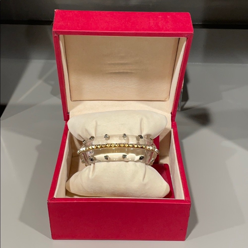 Valentino Garavani acetate Rockstud cuff